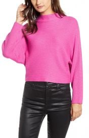 Leith Dolman Sleeve Crop Sweater   Nordstrom at Nordstrom